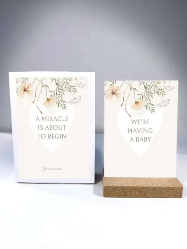 Meille tulee vauva - lahjarasia Vauvakirjat Ja Kortit