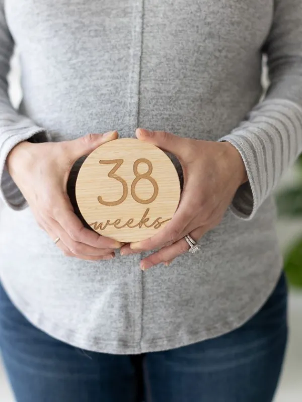 Online Milestone puiset kortit odottavalle äidille - Baby Shower -Lahjat|Vauvakirjat Ja Kortit