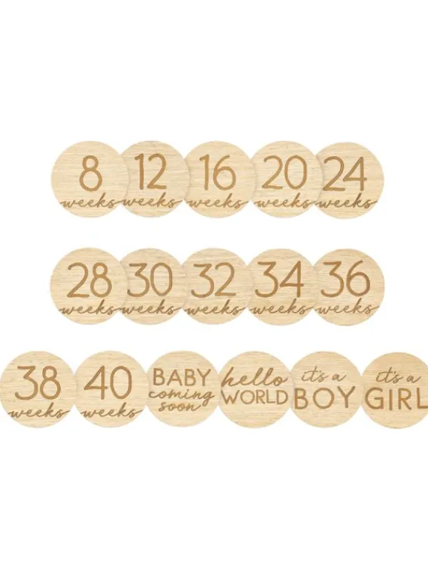 Online Milestone puiset kortit odottavalle äidille - Baby Shower -Lahjat|Vauvakirjat Ja Kortit