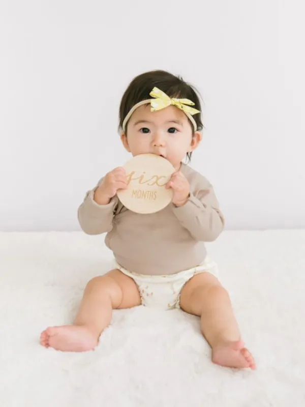 Sale Milestone puiset kortit vauvalle - Baby Shower -Lahjat|Vauvakirjat Ja Kortit