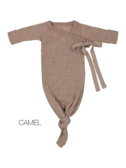 Best Moalie Knotted Gown -yöpuku, Beige tai Camel Kapalot Ja Unipussit