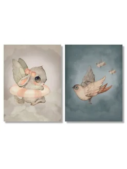 Clearance - kortti 2-pack - SKY CREW Lahjapaketointi & Kortit|Vauvakirjat Ja Kortit