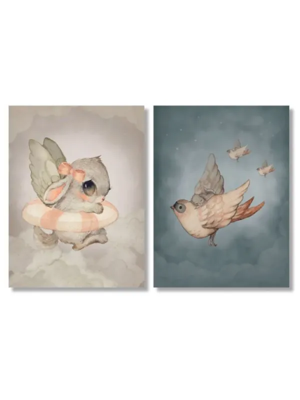 Clearance - kortti 2-pack - SKY CREW Lahjapaketointi & Kortit|Vauvakirjat Ja Kortit