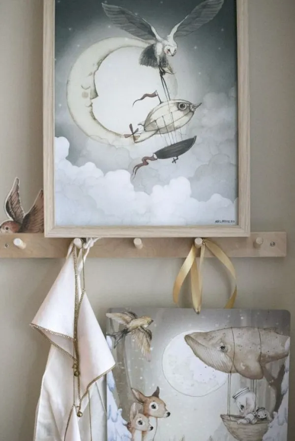 Hot - To The Moon juliste 30x40 Julisteet Ja Printit