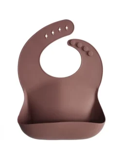 Clearance silikoninen ruokalappu (woodchuck) Ruokailuhetkiin