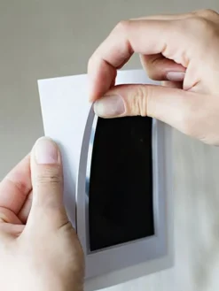 Best Mustelevy vauvan jalanjäljille, rosa Baby Shower -Lahjat|Vauvakirjat Ja Kortit