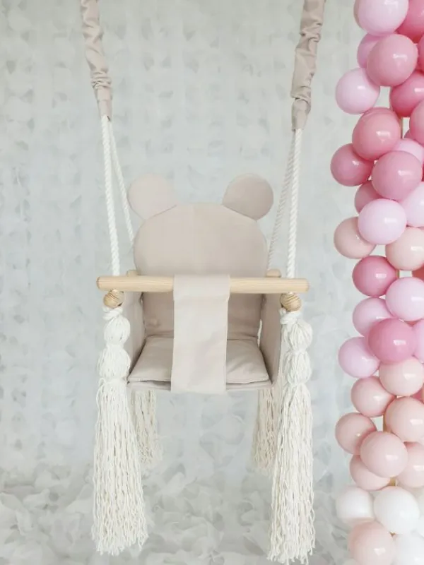 Best Nalle vauvakeinu, beige Toiminnalliset Lelut