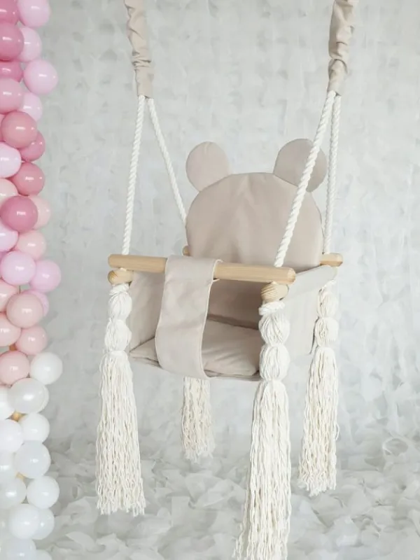 Best Nalle vauvakeinu, beige Toiminnalliset Lelut