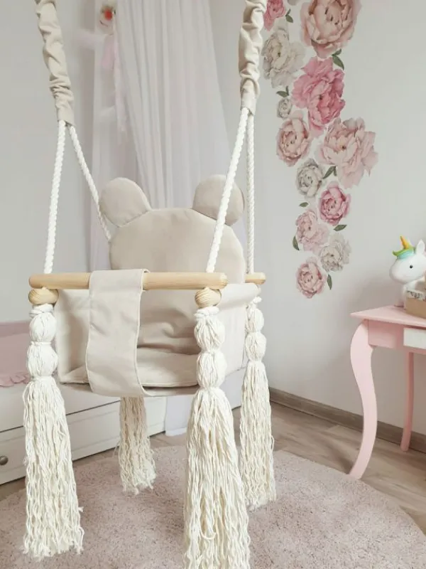Best Nalle vauvakeinu, beige Toiminnalliset Lelut
