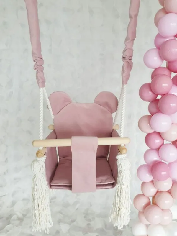 Clearance Nalle vauvakeinu, rosa Toiminnalliset Lelut