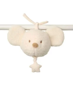 Clearance Nattou - Soittorasia hiiri - Teddy Ecru Mobilet