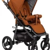New Naturkind Lux Evo rattaat Solight Ecco renkailla, Terracotta Lastenvaunut Ja Rattaat