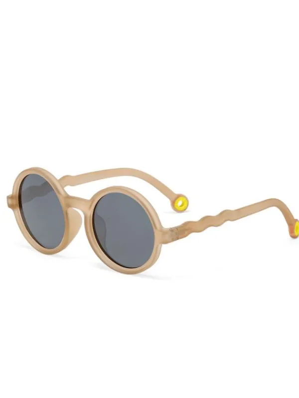Clearance Lasten Aurinkolasit Kids 3-5v, Round Sand Beige Lasten Aurinkolasit