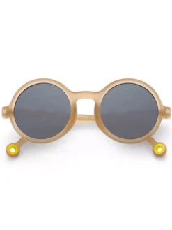 Clearance Lasten Aurinkolasit Kids 3-5v, Round Sand Beige Lasten Aurinkolasit