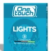 Online One Touch Lights ultraohuet kondomit 3 kpl Kondomit
