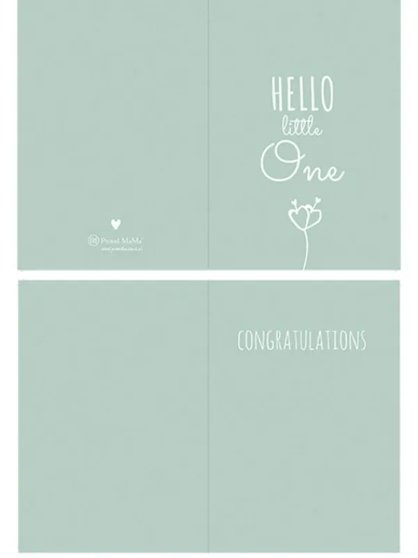 Clearance Onnittelukortti Hello Little One Lahjapaketointi & Kortit