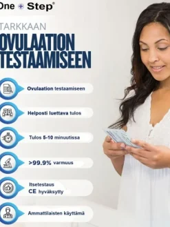 Outlet Ovulaatiotesti liuskat – Edullinen ja luotettava LH-ovulaatiotesti Ovulaatiotestit
