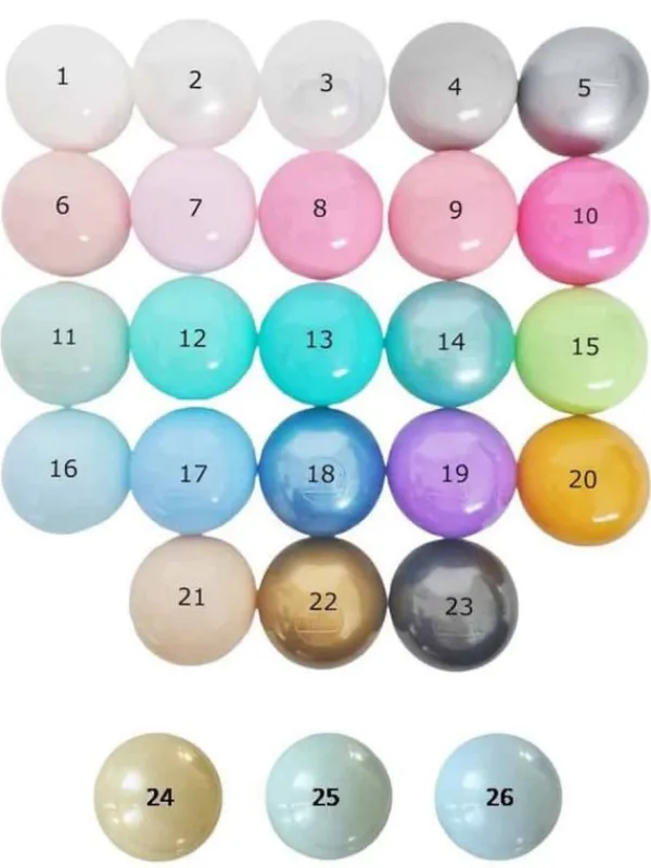 Discount Pallomeren pallot 100 kpl – pehmeät ja turvalliset pallot lapsille Lasten Pallomeret