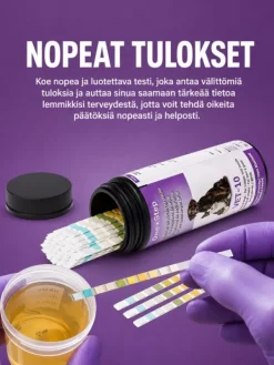 Clearance 10 parametrin virtsatesti eläimille 5 kpl Lemmikkiperhe