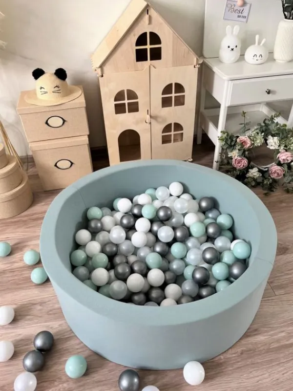 Online Pehmeä pallomeri + pallot (valitse värit), dirty mint Lasten Pallomeret