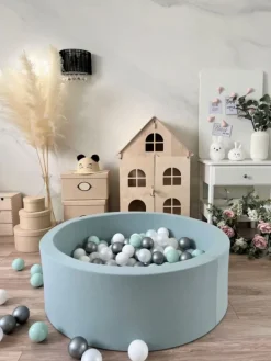Online Pehmeä pallomeri + pallot (valitse värit), dirty mint Lasten Pallomeret
