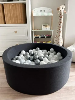Discount Pehmeä pallomeri + pallot (valitse värit), graphite Lasten Pallomeret