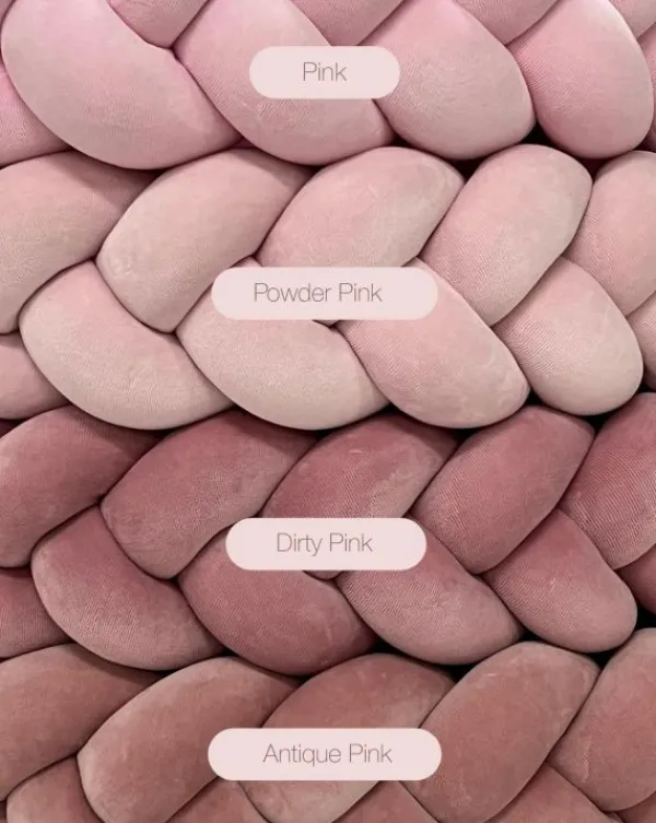 New Pinnasängyn suoja 360cm, antique pink Vuodevaatteet Ja Viltit
