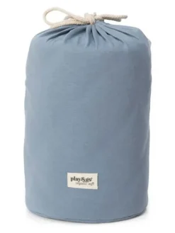 Play&Go leikkimatto/lelupussi Organic Soft, Dusty Blue Leikkimatot