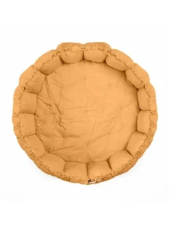 Hot Play&Go leikkimatto Organic soft Bloom, Dusty Mustard Leikkimatot
