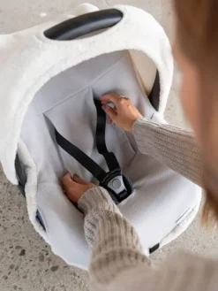Online Päällinen vauvan turvakaukaloon, Teddy warm linen Lämpöpussit