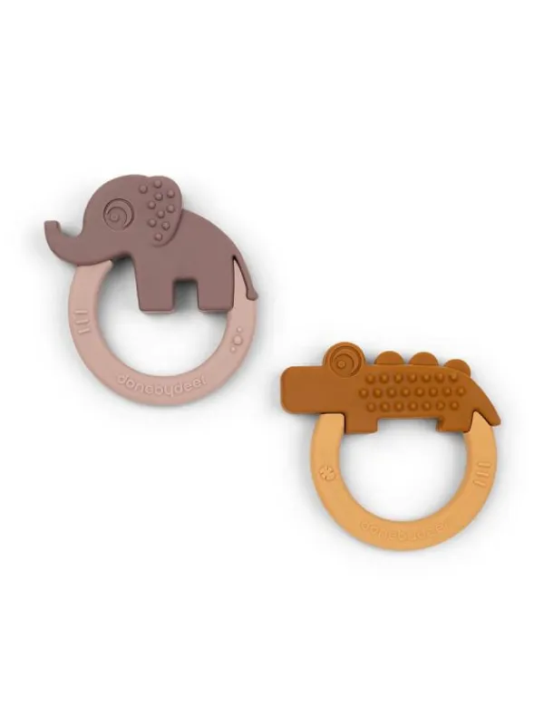 Best Purulelu 2-pack Deer friends Mustard/Powder | Helistimet Ja Purulelut
