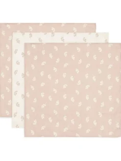 Sale Puuvilla harsosetti 3-pack Twig - Wild Rose Puuvillaharsot