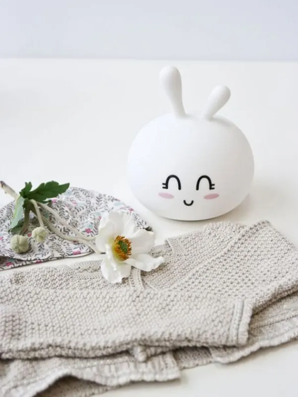 Outlet Rabbit & Friends Sweet Bunny Lamp –Silikoninen yövalo 7 värillä Yövalot Ja White Noise