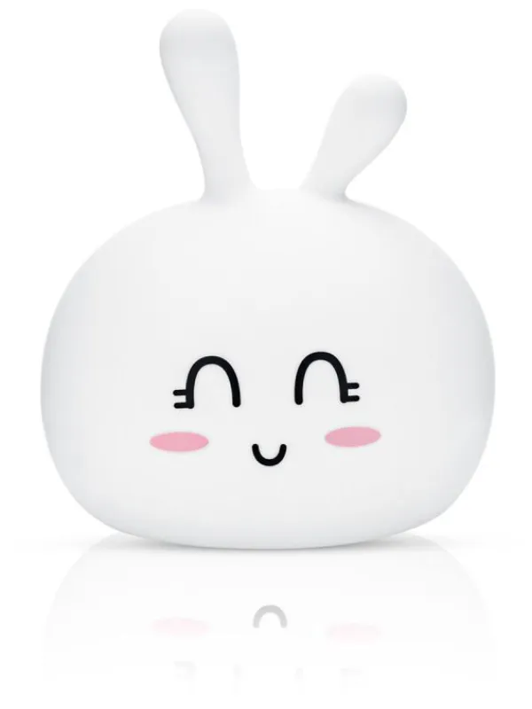 Outlet Rabbit & Friends Sweet Bunny Lamp –Silikoninen yövalo 7 värillä Yövalot Ja White Noise