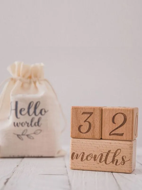 Best Raskauskeijun ikäpalikat vauvan kuvaukseen Baby Shower -Lahjat|Vauvakirjat Ja Kortit