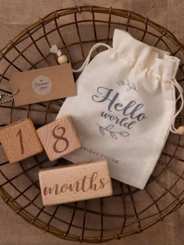 Best Raskauskeijun ikäpalikat vauvan kuvaukseen Baby Shower -Lahjat|Vauvakirjat Ja Kortit