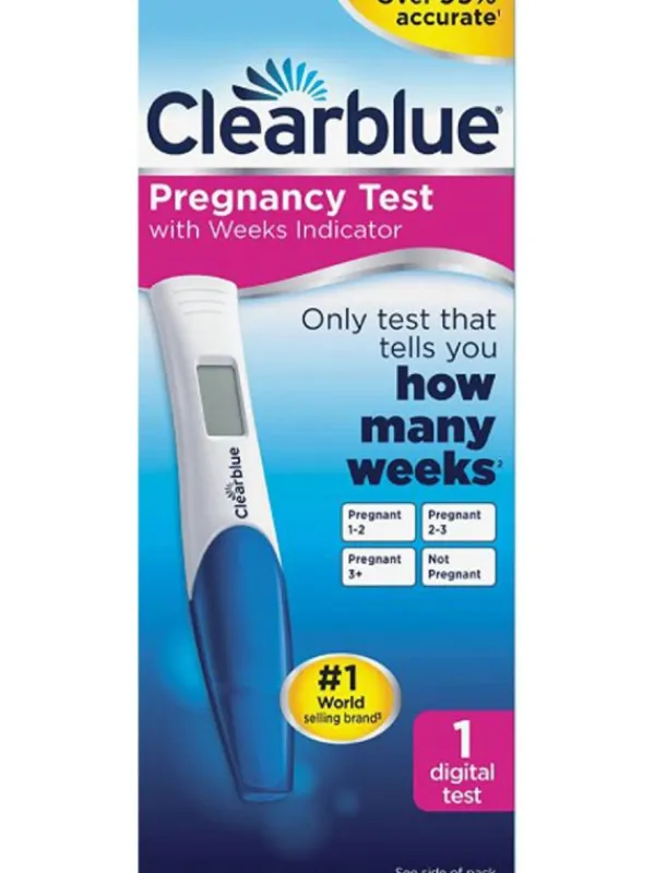 Clearance Raskaustesti Clearblue Digital viikkonäytöllä 1kpl Clearblue-Testit|Raskaustestit