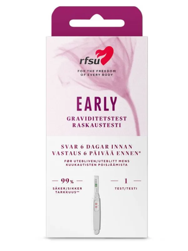 Raskaustesti puikko 1kpl - testaa varhain Rfsu-Tuotteet|Raskaustestit