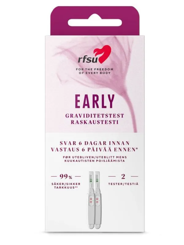 Online Raskaustesti puikko 2kpl -testaa varhain Rfsu-Tuotteet|Raskaustestit