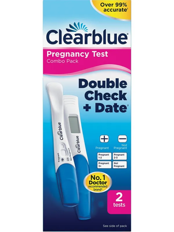Hot Raskaustestit Clearblue Double-Check and Date Clearblue-Testit|Raskaustestit