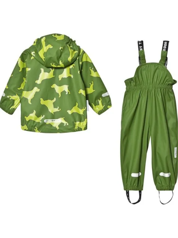 New Sadeasu lapselle Rain set (cactus) | T2H, koko 116cm Ulkovaatteet