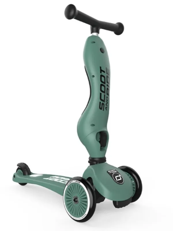 New Scoot & Ride Highwaykick 1 Potkulauta/potkumopo, Forest Polkupyörät Ja Potkupyörät