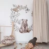 New Seinätarra 140cm, Circle Forest Animals 1 Seinätarra Setit