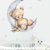Online Seinätarra 100cm, Teddy Bear on the Moon Seinätarra Setit