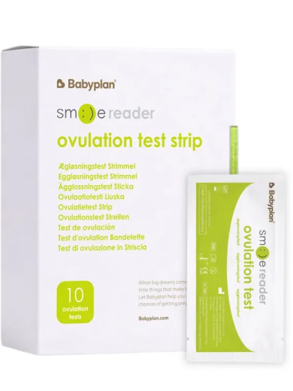 Best Smile Reader Raskaaksi -pakkaus - 10 Ovulaatiotestiä + 5 Raskaustestiä + Sovellus Raskaustesti Ja Ovulaatiotesti – Testipaketit|Raskaustestit