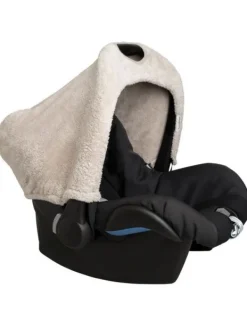 Sale Suojaava kuomu turvakaukaloon, Teddy warm linen Lämpöpussit