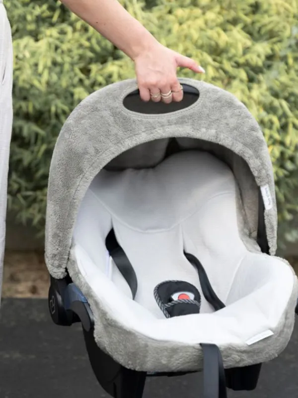 Sale Suojaava kuomu turvakaukaloon, Teddy urban taupe Lämpöpussit