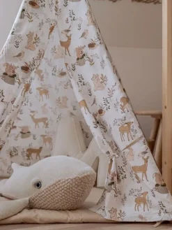 Discount Tiipii teltta lapsille ja matolla, Forest Friends Toiminnalliset Lelut|Verhokatokset