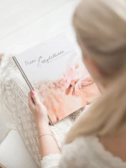 Discount Vauvakirja – Pieni ja täydellinen täytettävä vauvakirja muistoille Baby Shower -Lahjat|Vauvakirjat Ja Kortit