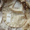 Sale Vedenpitävä ruokalappu, Misty Leaf Yellow | Ruokailuhetkiin